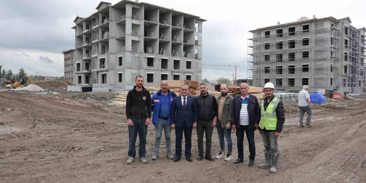 Kütahya’daki Kentsel Dönüşüm Projesinde Çalışmalar Tam Gaz