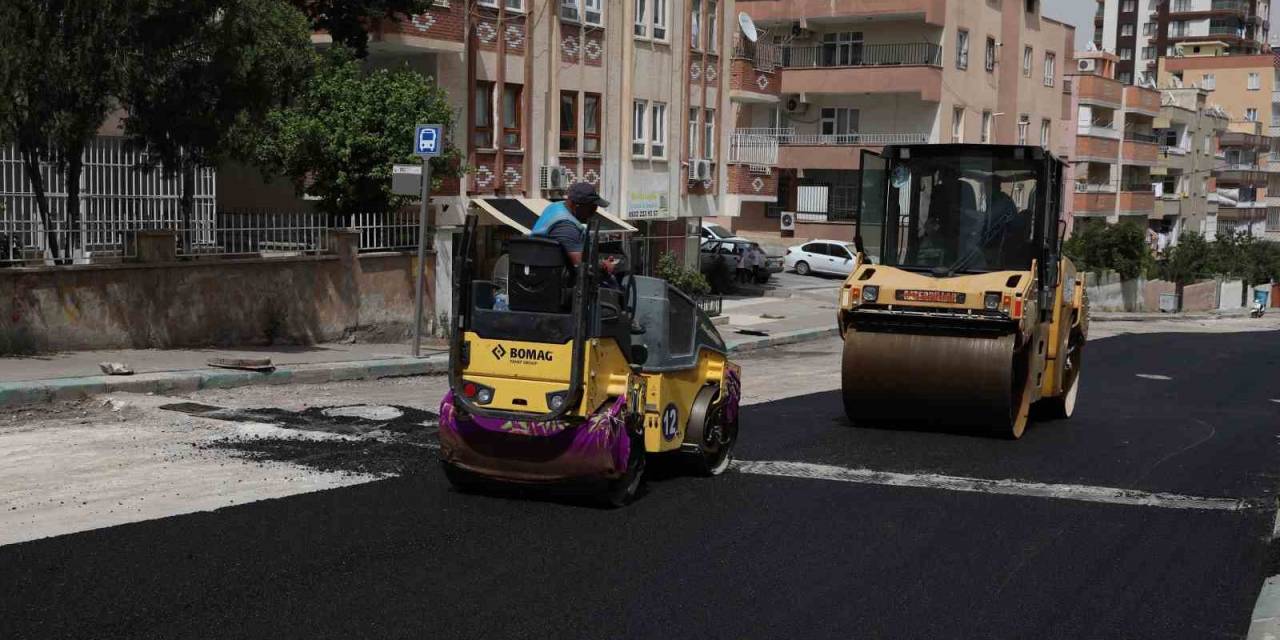 Haliliye’de Üstyapı Çalışmaları Sürüyor