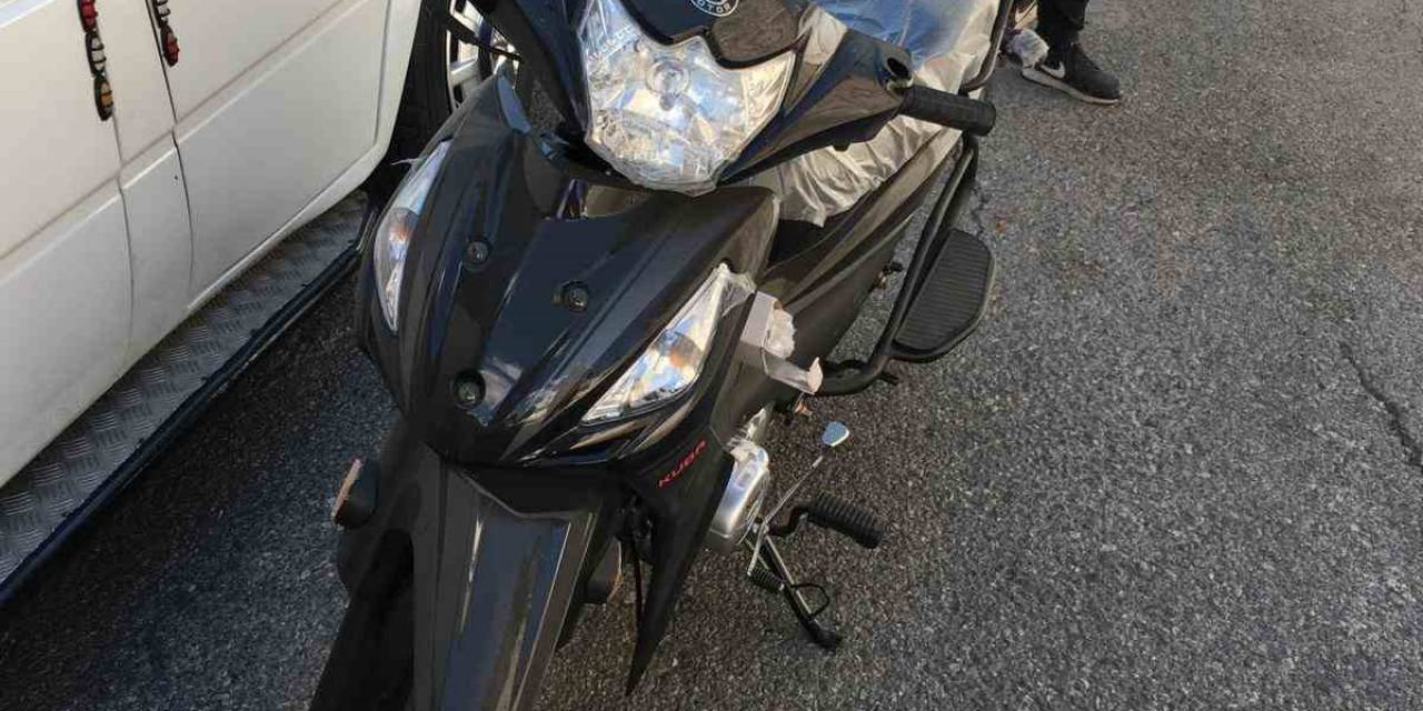 Park Halindeki Motosiklet Çalındı