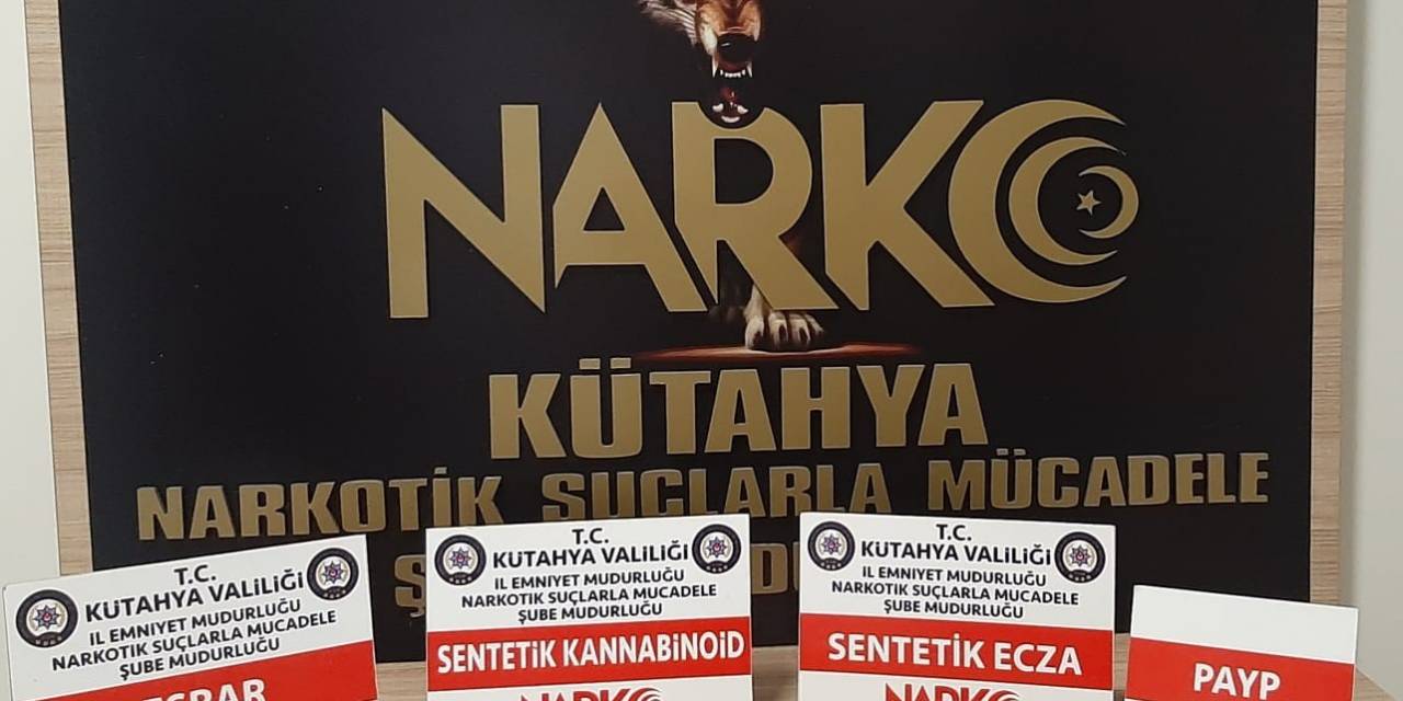 Kütahya’da Uyuşturucu Ticareti Yapan 2 Kişi Tutuklandı
