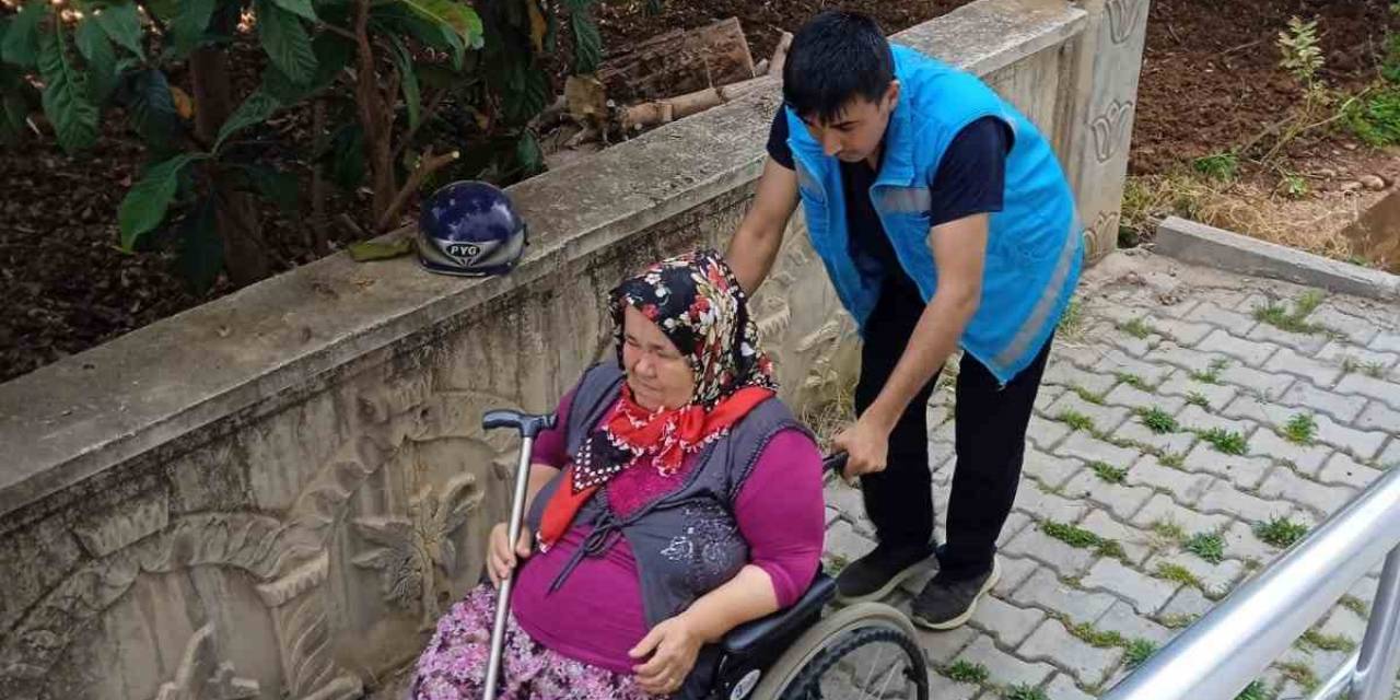 Gazipaşa Devlet Hastanesi Tarafından Yaşlı Ve Hastalara Seçim Hizmeti