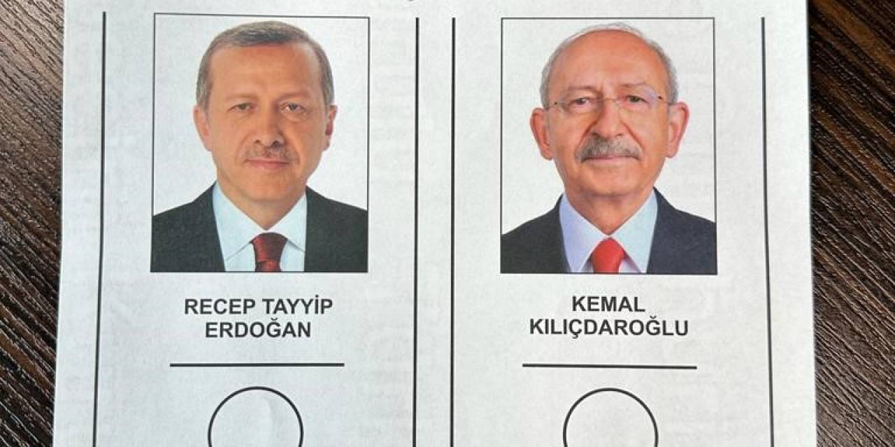 İşte İkinci Turda Kullanılacak Oy Pusulasının Örneği