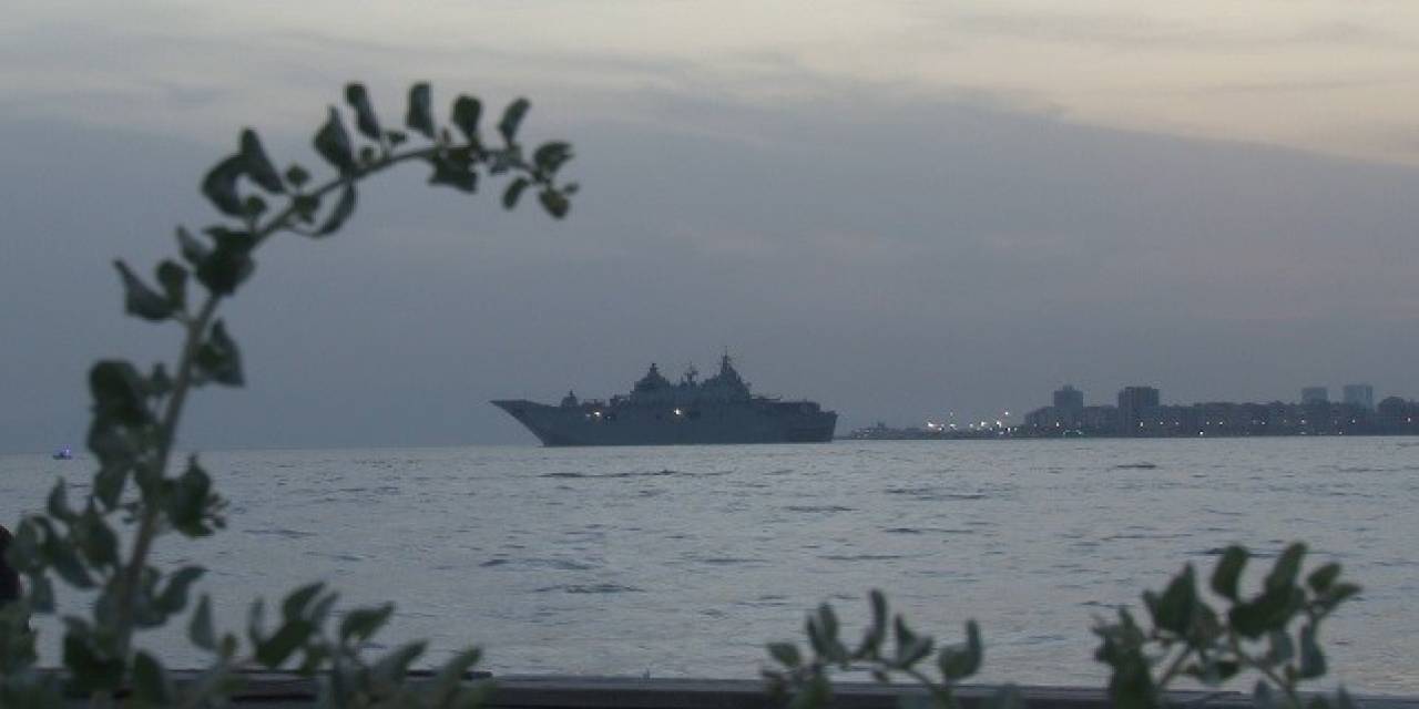 İzmir’den Ayrılan Tcg Anadolu 150 Bine Yakın Ziyaretçiyi Ağırladı