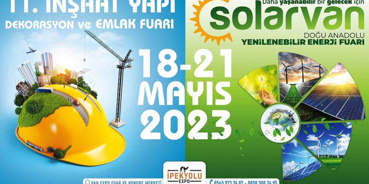 Van’da İnşaat Ve Enerji Fuarı Hazırlıklarını Tamamladı