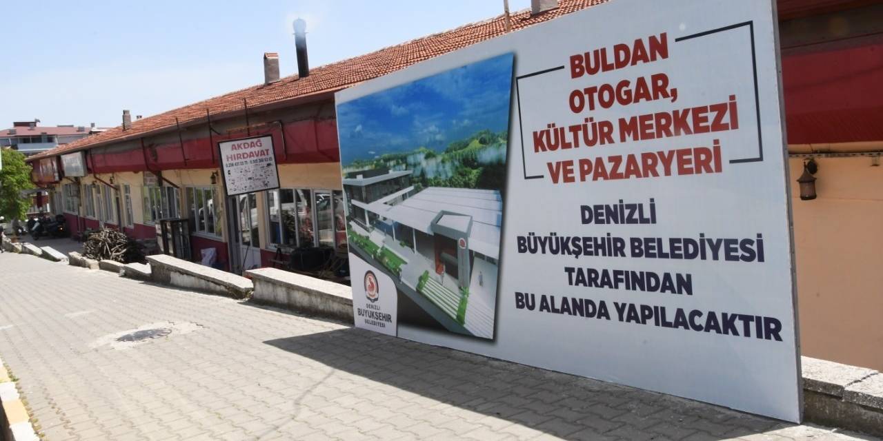 Buldan’a Pazar Yerini Büyükşehir Kazandıracak