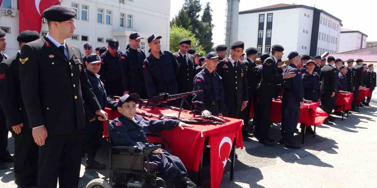 Ordu’da Engelli Bireyler Bir Günlük Asker Oldu