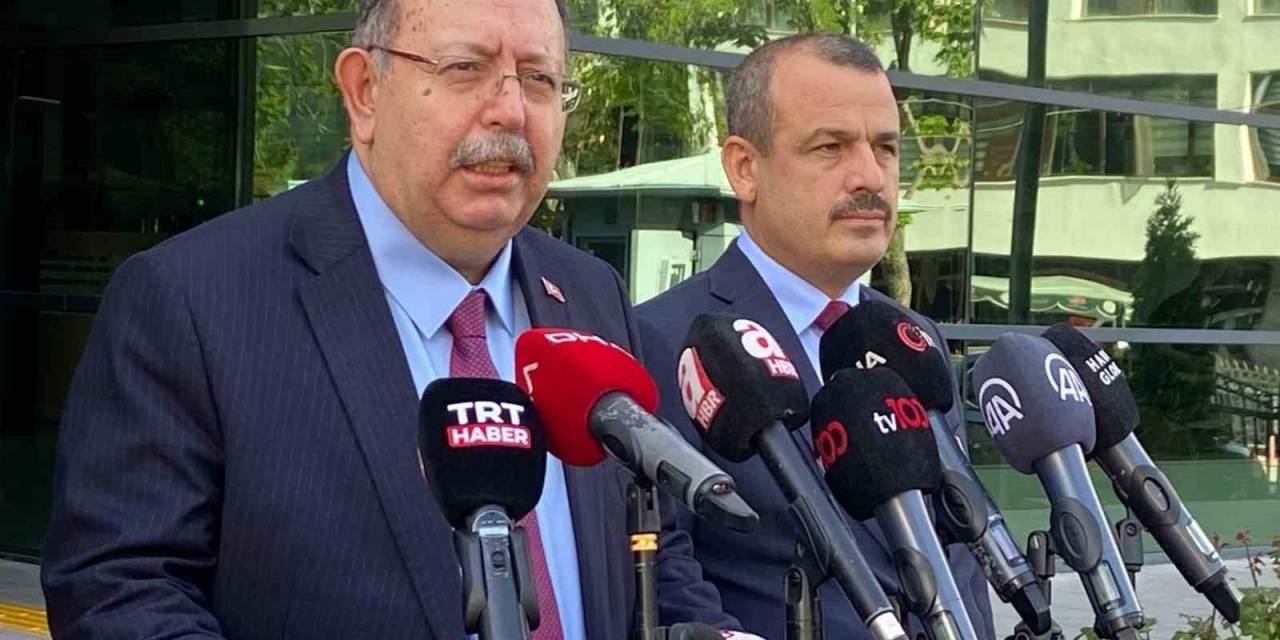 Ysk Başkanı Ahmet Yener, Abd, Kanada, İngiltere, Avustralya Ve İrlanda’da Oy Verme Günlerinin 20-24 Mayıs Olarak Belirlendiğini Duyurdu