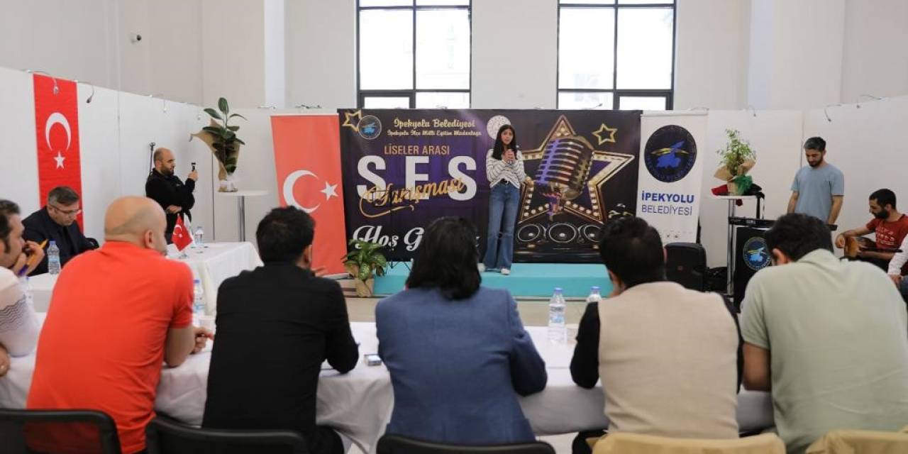 İpekyolu’nda ‘liseler Arası Ses Yarışması’ Başladı