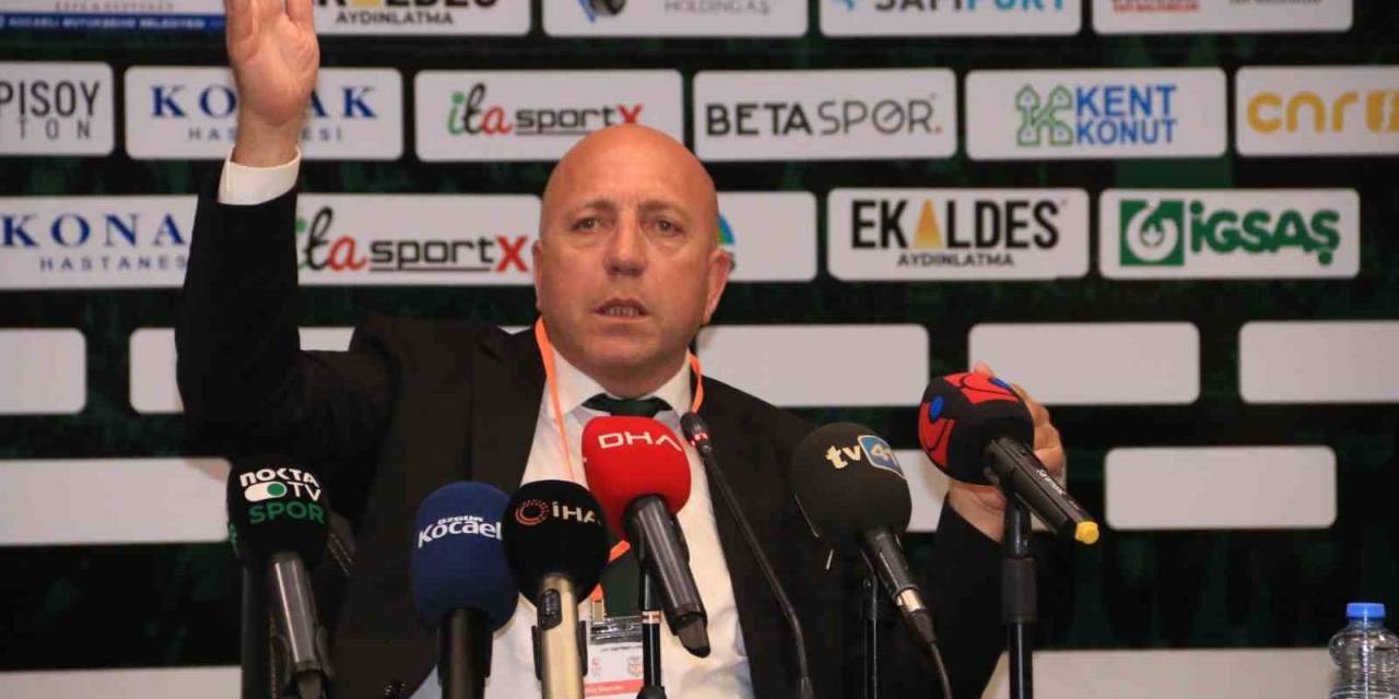 Engin Koyun: “bu Başarı Benim Değil, Kocaelispor Sevdalısı Olan Herkesindir”