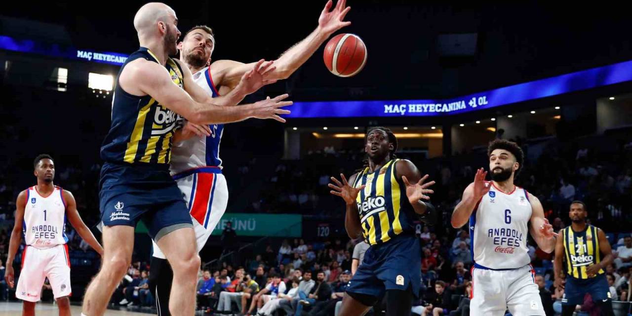 Basketbol Süper Ligi: A. Efes: 96 - Fenerbahçe Beko: 91