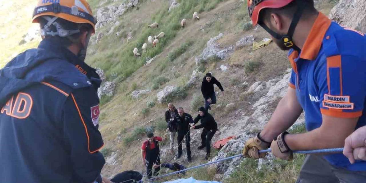 Mardin’de Kayalık Alandan Düşen Şahıs İki Gün Sonra Yaralı Kurtarıldı