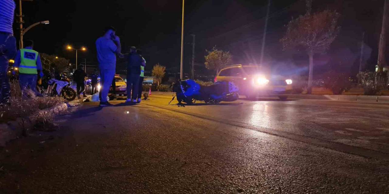 Kontrolden Çıkan Motosikletin Sürücüsü Olay Yerinde Hayatını Kaybetti