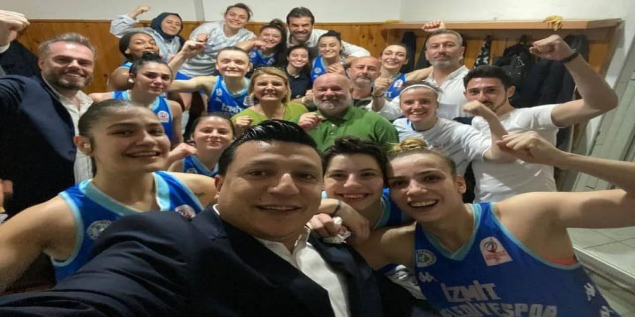 İzmit Belediyespor Kadın Basketbol Takımı, Alanya Belediyespor’u Mağlup Etti