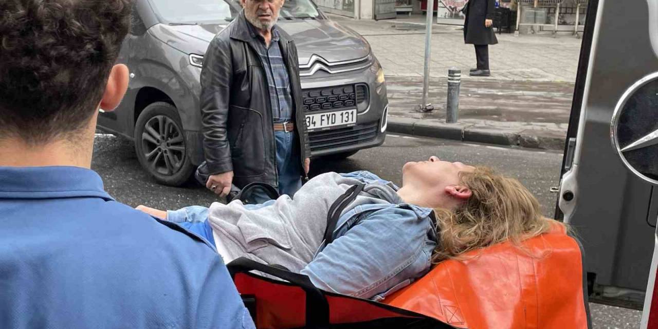 İşyerinin Yandığını Gören Kadın Sinir Krizi Geçirdi