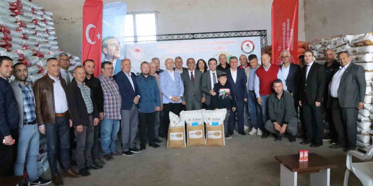 Soya Üreticilerine Tohum Desteği