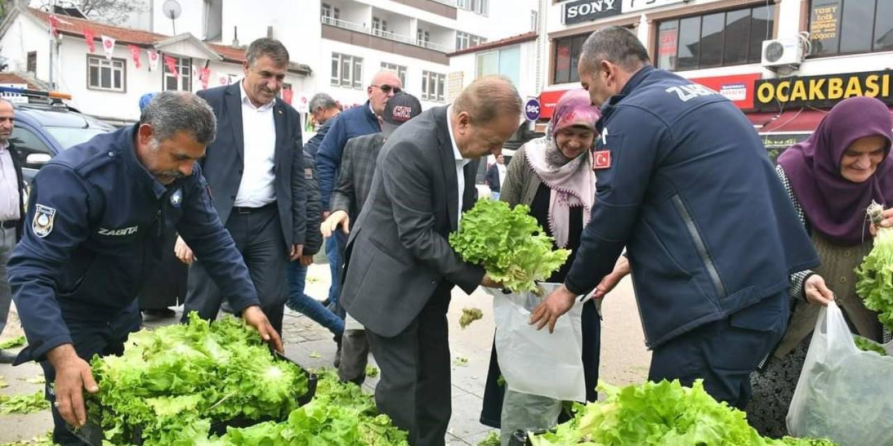 Jeotermal Seranın İlk Ürünleri Haymanalılara