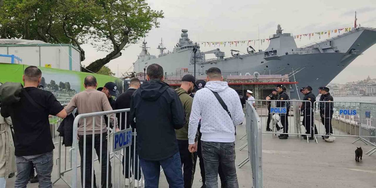 Tcg Anadolu İstanbul Sarayburnu’nda Yeniden Ziyarete Açıldı