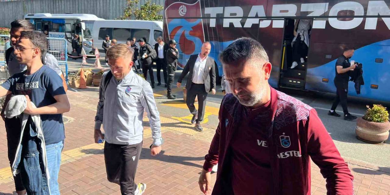 Trabzonspor, Fenerbahçe Maçı İçin İstanbul’a Gitti