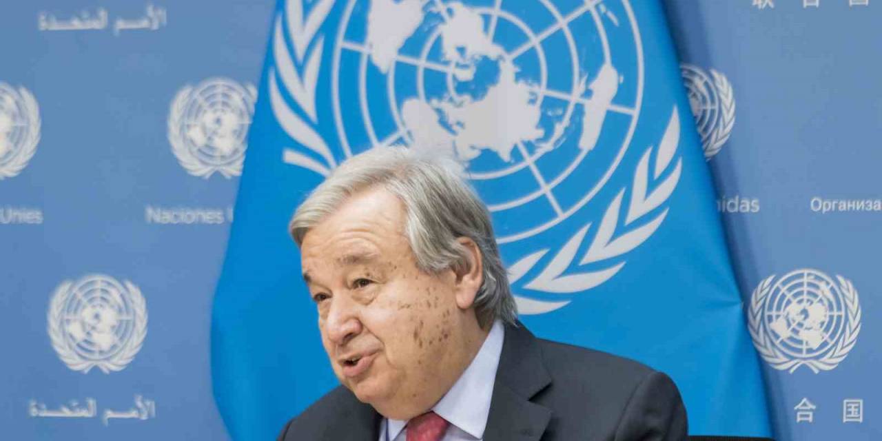 Bm Genel Sekreteri Guterres: “(tahıl Anlaşması) Cumhurbaşkanı Erdoğan Ve Türk Hükümetine Gösterdikleri Çaba İçin Bir Kez Daha Şükranlarımı Sunuyorum”