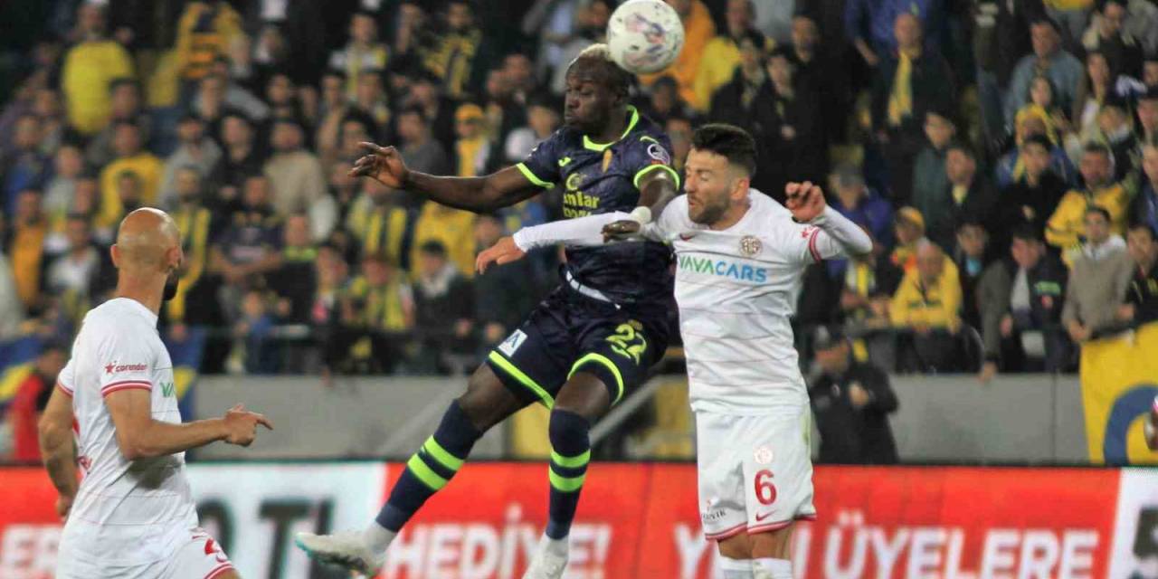 Spor Toto Süper Lig: Mke Ankaragücü: 1 - Fta Antalyaspor: 1 (maç Sonucu)