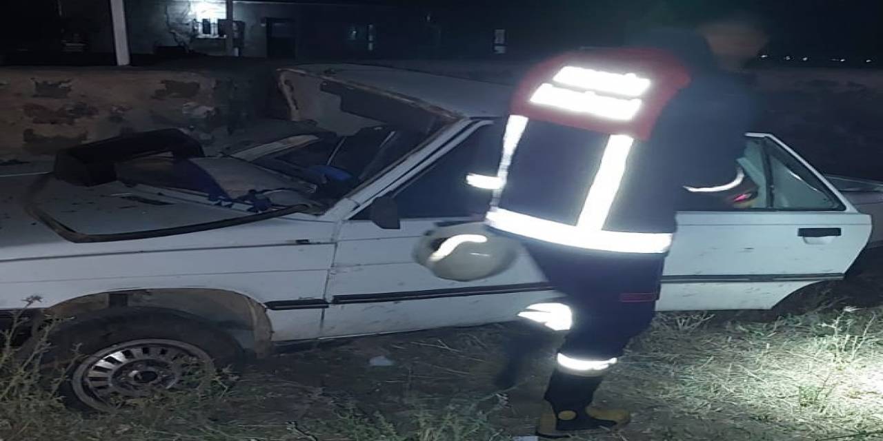 Mardin’de Kontrolden Çıkan Otomobil Şarampole Yuvarlandı: 3 Yaralı