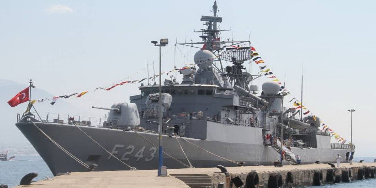 Tcg Yıldırım Fırkateyni Samsun Limanı’na Demirleyecek