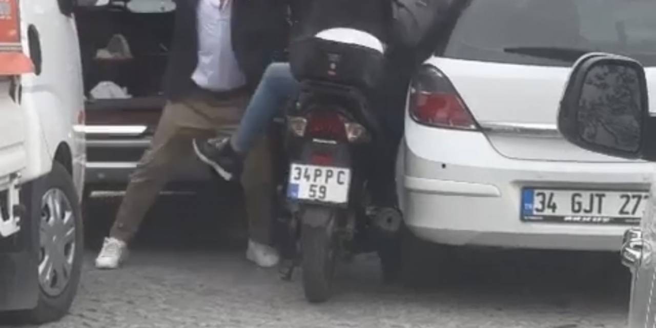 İstanbul’da Kuryeye Satırla Saldıran Sürücü Serbest Bırakıldı