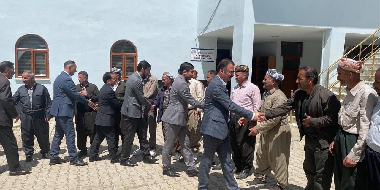 Kaymakam Ateş Okul İnşaatında İncelemelerde Bulundu