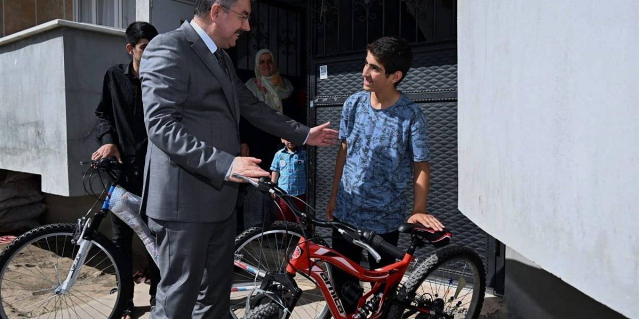 Bisiklet Hayali, Vali Yılmaz’a Yazdığı Mektupla Gerçek Oldu