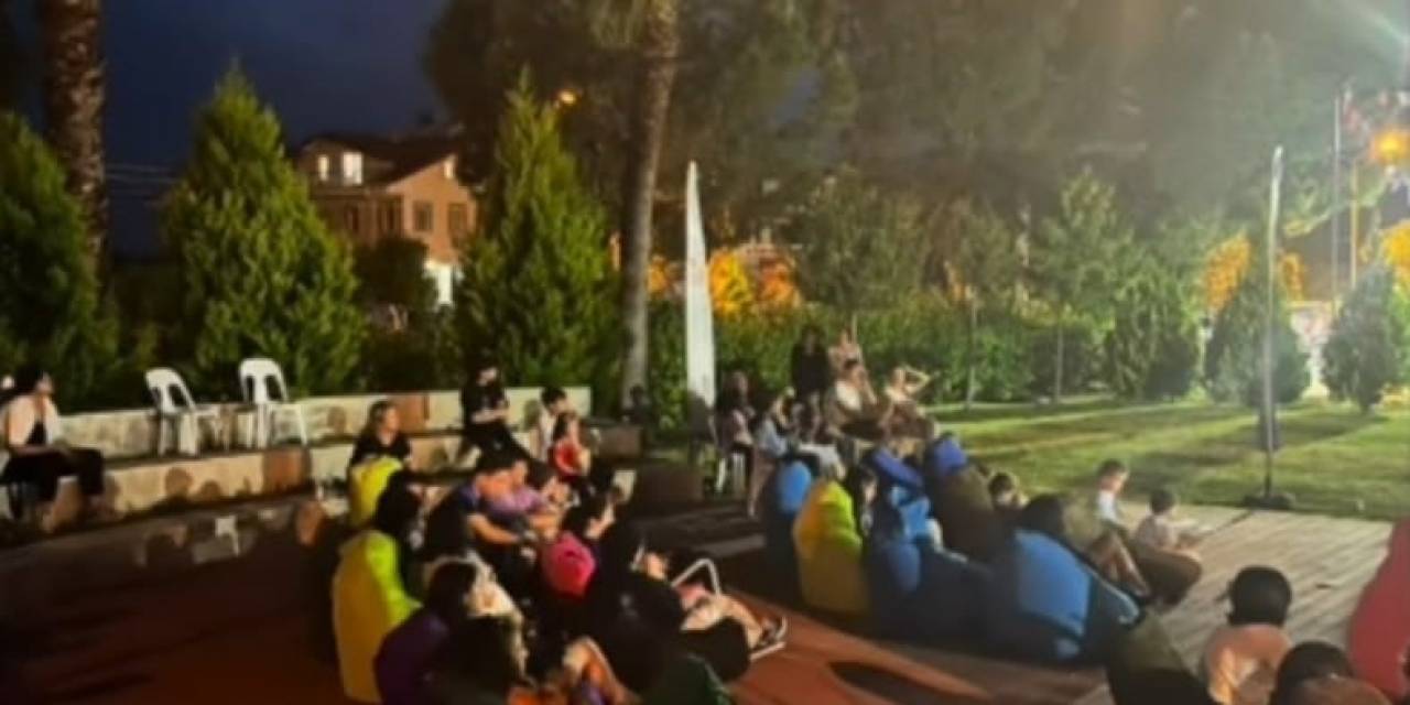 Köyceğiz’de Açık Havada Sinema Keyfi