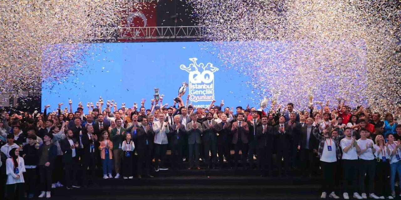 İstanbul Gençlik Oyunları’nın Ödül Töreni Gerçekleştirildi