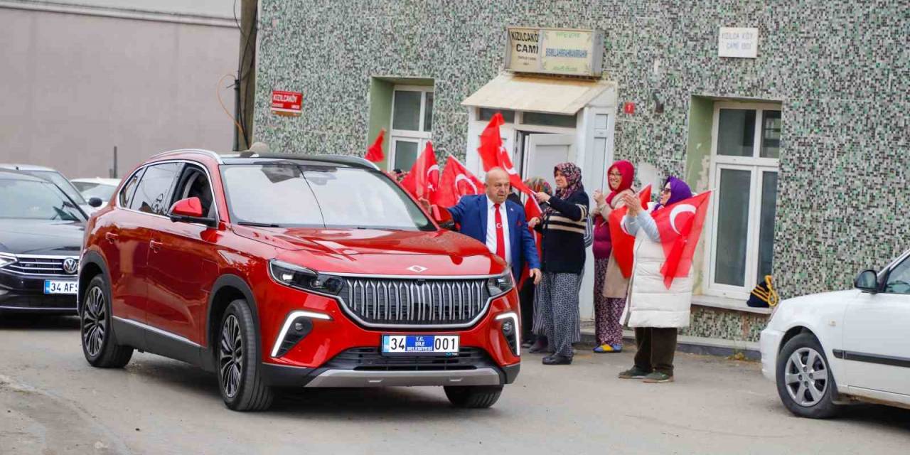 Türkiye’nin Yerli Otomobili Togg Şile’yi Fethetti