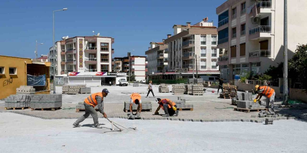 Kuşadası Belediyesi Davutlar Mahallesi’ndeki Çalışmalarını Sürdürüyor