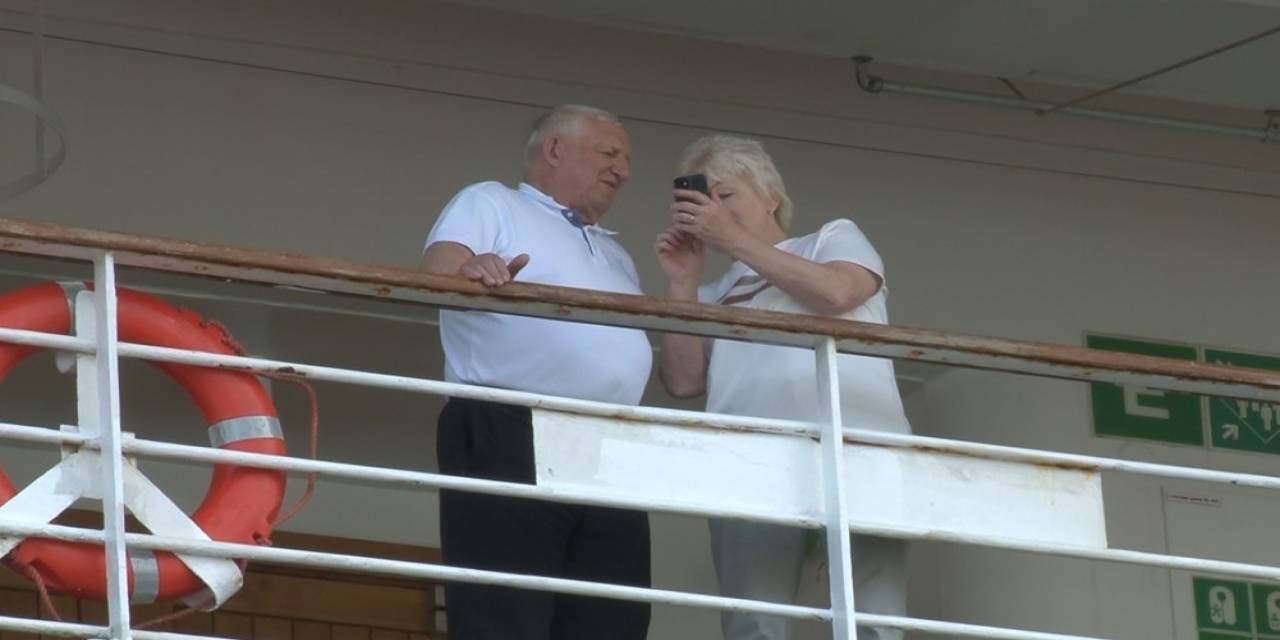 Turizm Sezonunda Trabzon’a İlk Kruvaziyer Gemisi Geldi