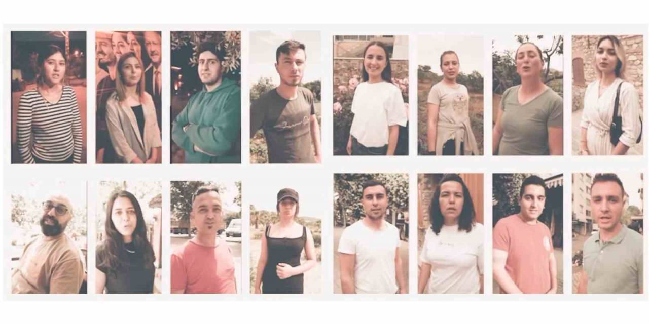 Selçuk’ta Gençlerden “28 Mayıs’ta Sandıktayım” Mesajı