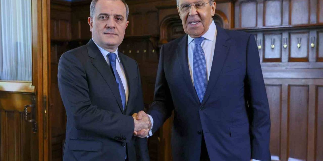 Azerbaycan Dışişleri Bakanı Bayramov Ve Lavrov Moskova’da Görüştü