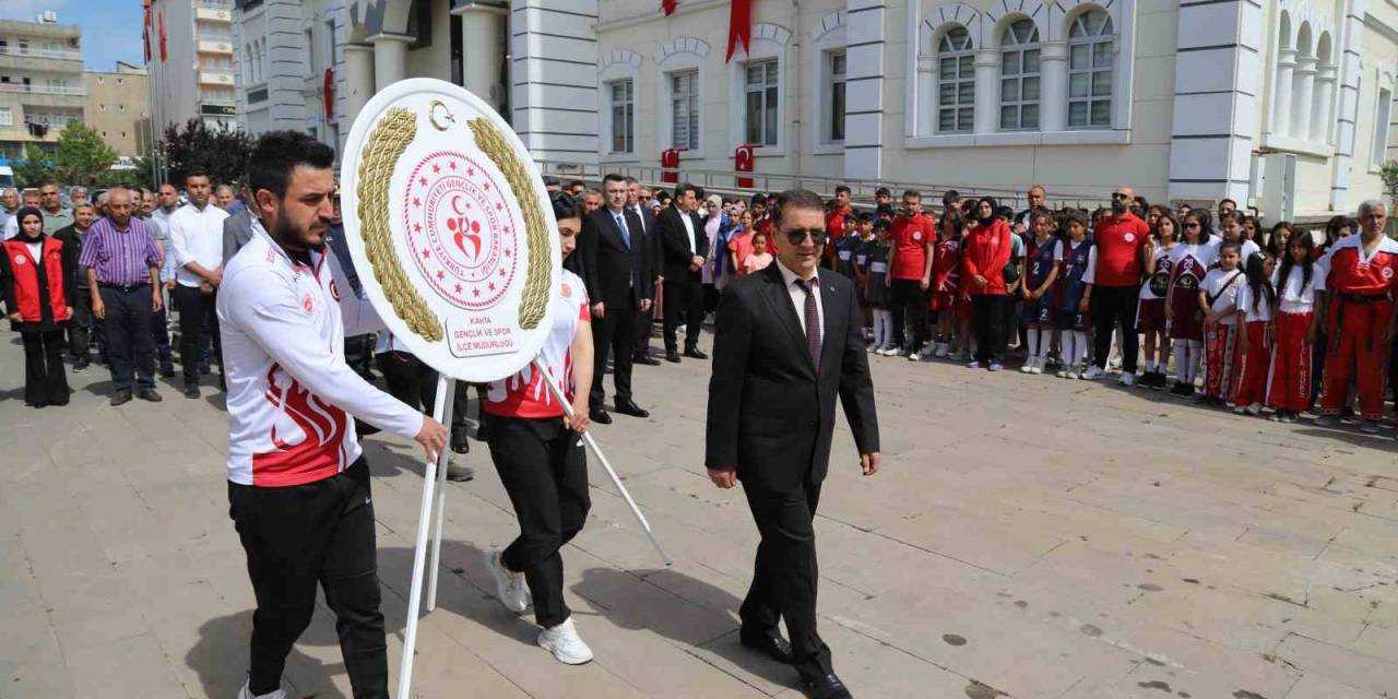 Kahta’da 19 Mayıs Gençlik Ve Spor Bayramı Kutlandı