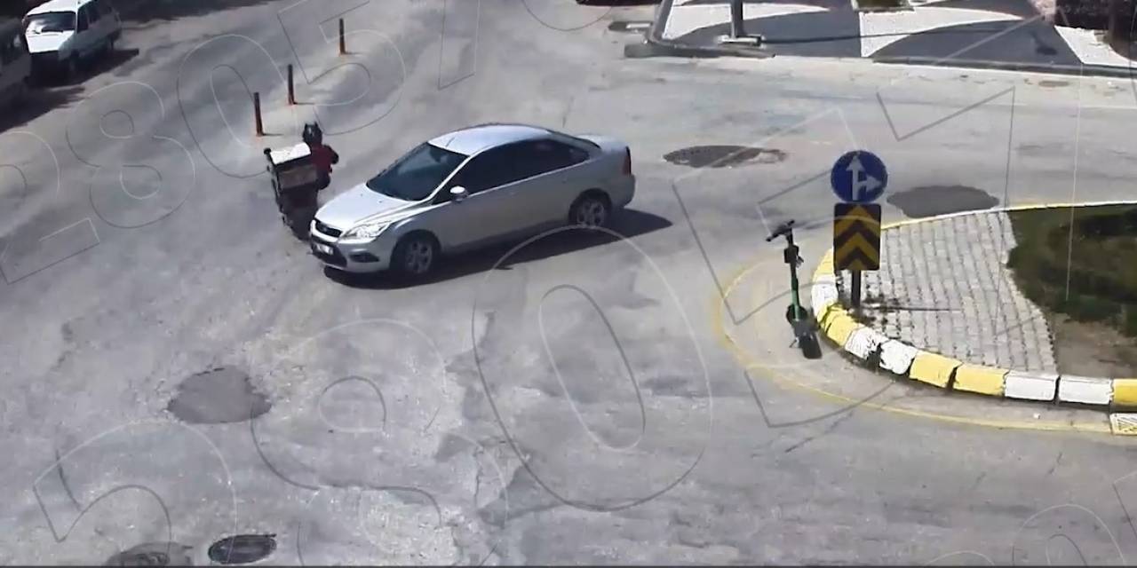 Isparta’da Meydana Gelen Trafik Kazaları Kgys Kameralarına Yansıdı