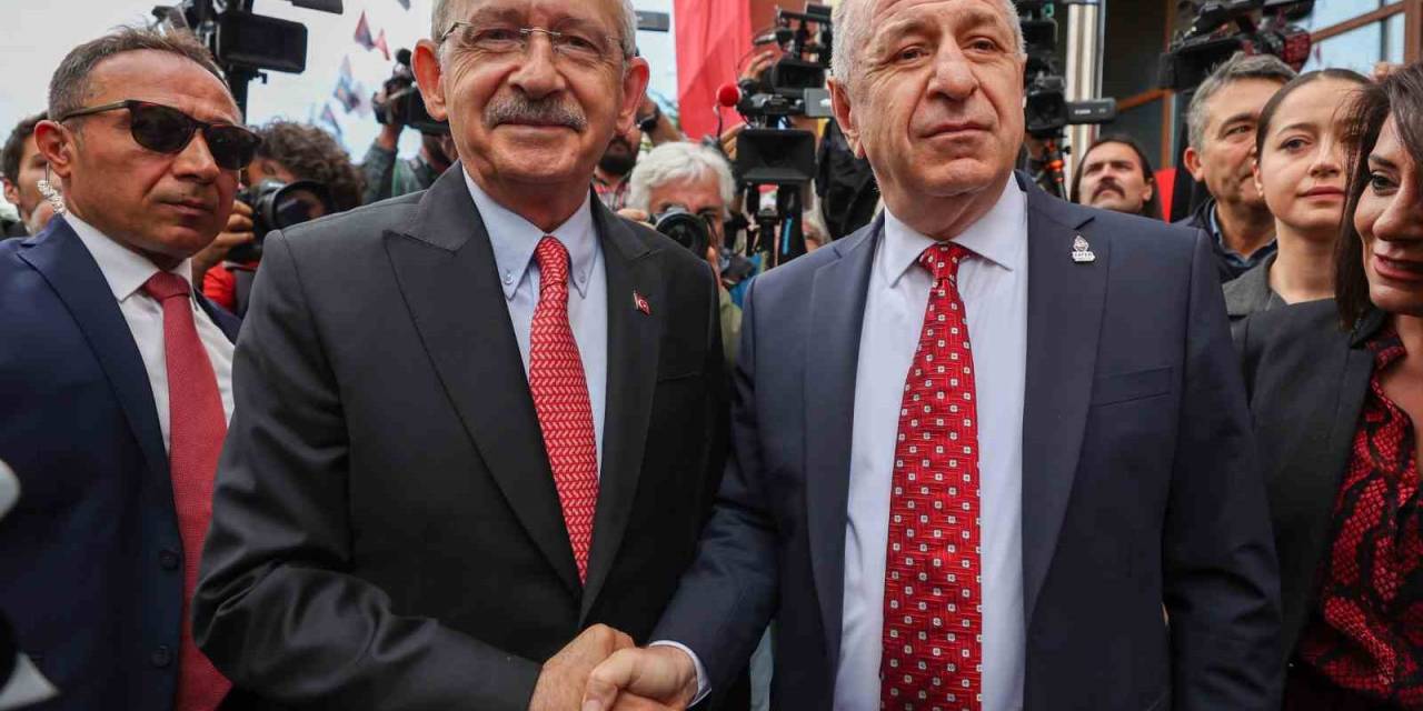 Kılıçdaroğlu’ndan, Zafer Partisi Genel Başkanı Özdağ’a Ziyaret