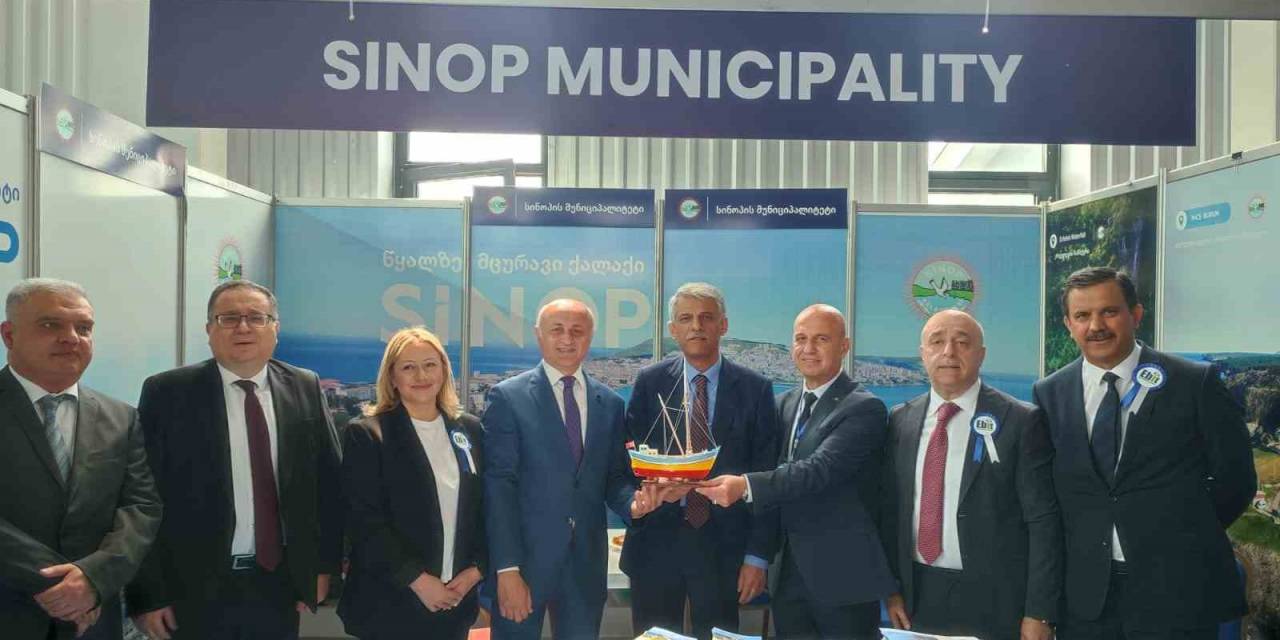 Sinop Belediyesi, Batum Ebıt 2023 Fuarı’nda Stant Açtı