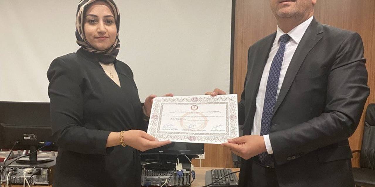 Chp Adıyaman Milletvekili Tutdere Mazbatasını Aldı