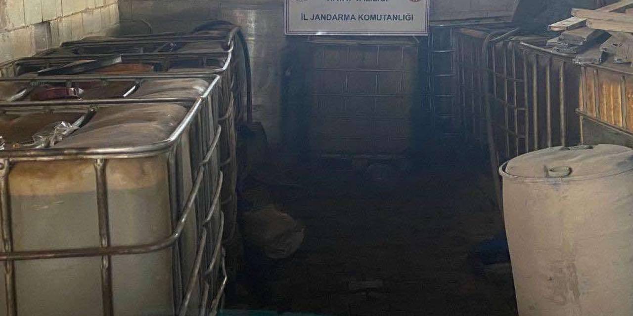 Hatay’da 5 Ton Kaçak Akaryakıt Ele Geçirildi