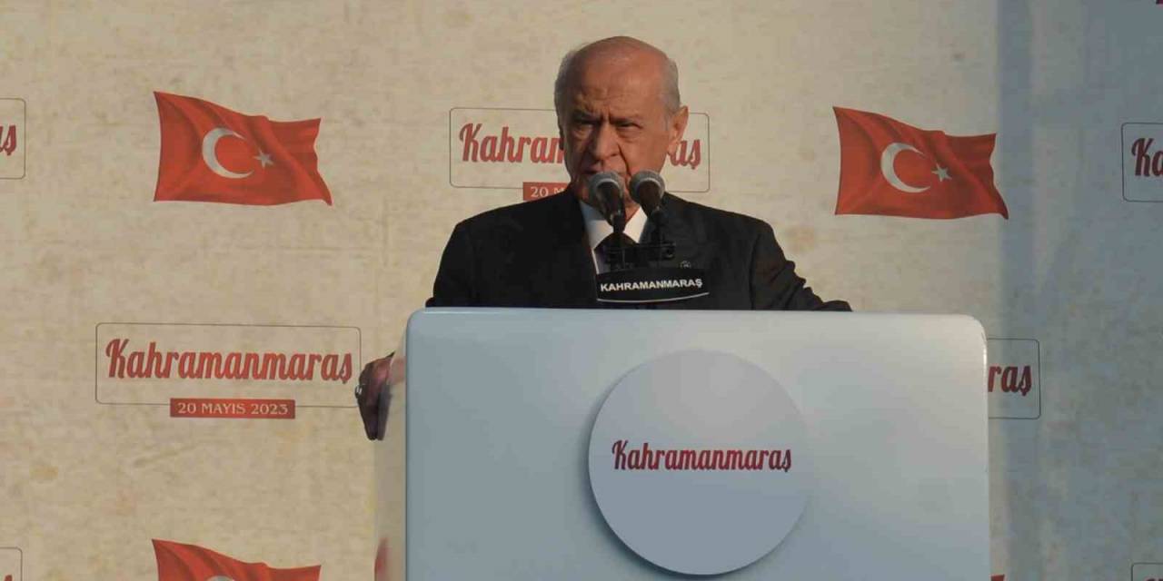Mhp Lideri Bahçeli: "erdoğan’ı 13. Dönem Cumhurbaşkanı Yapmak Mecburiyetindeyiz"