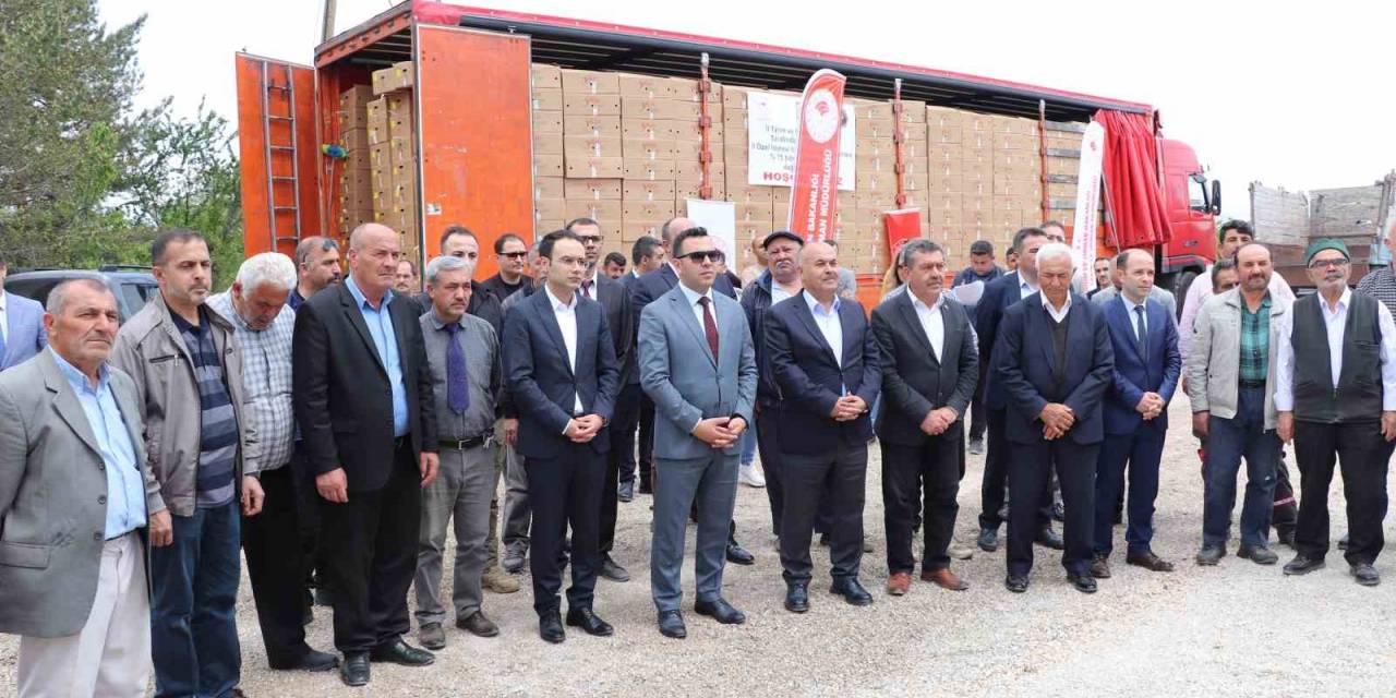 Akıncılar’da 220 Bin Domates Fidesi Dağıtıldı