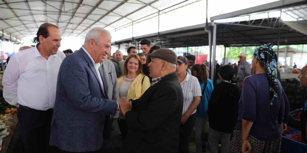 Efeler Belediye Başkanı Atay, 2. Tur Seçim Çalışmaları İçin Alana İndi