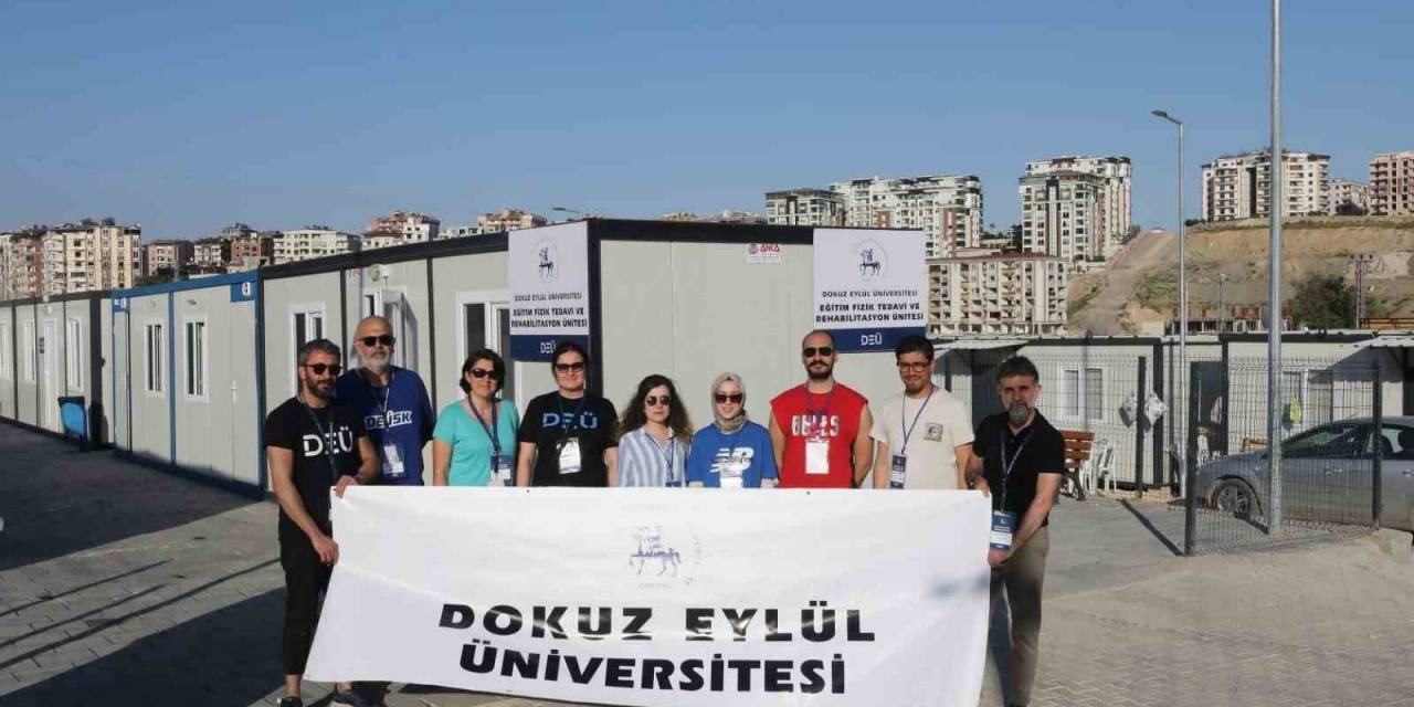 Deü’den Hatay’da Depremzedelere Sağlık Taraması