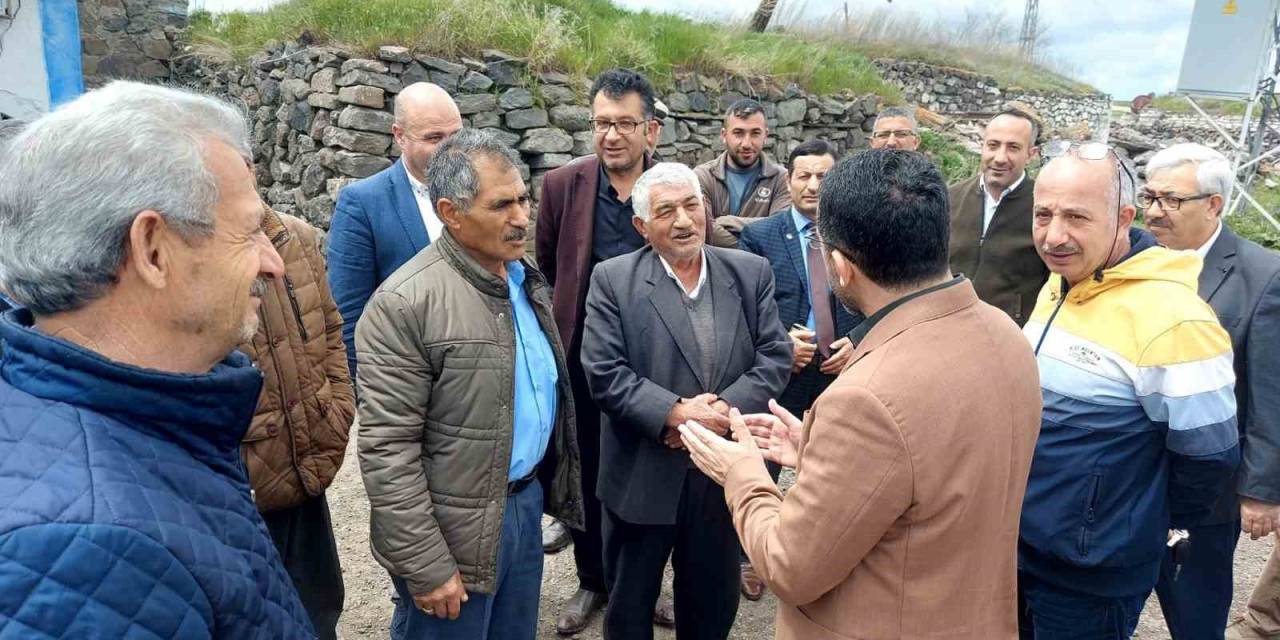 Ak Parti Milletvekili Çalkın, Kapı Kapı Dolaşıyor