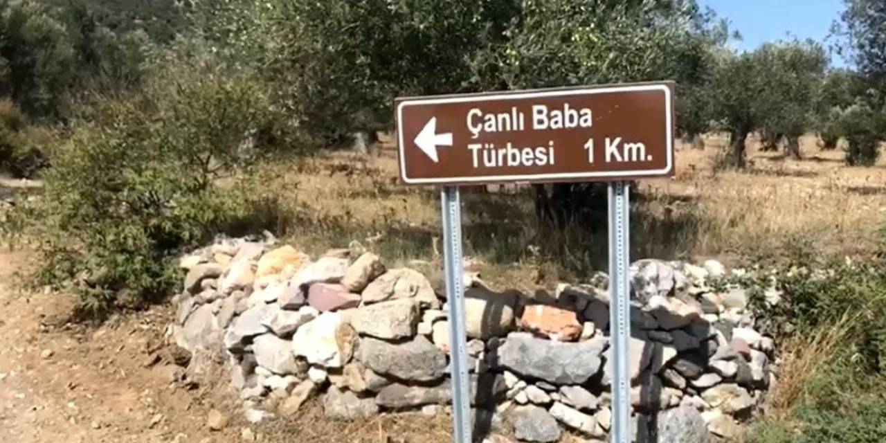 Edremit’te Çanlı Baba Türbesi Unutuldu