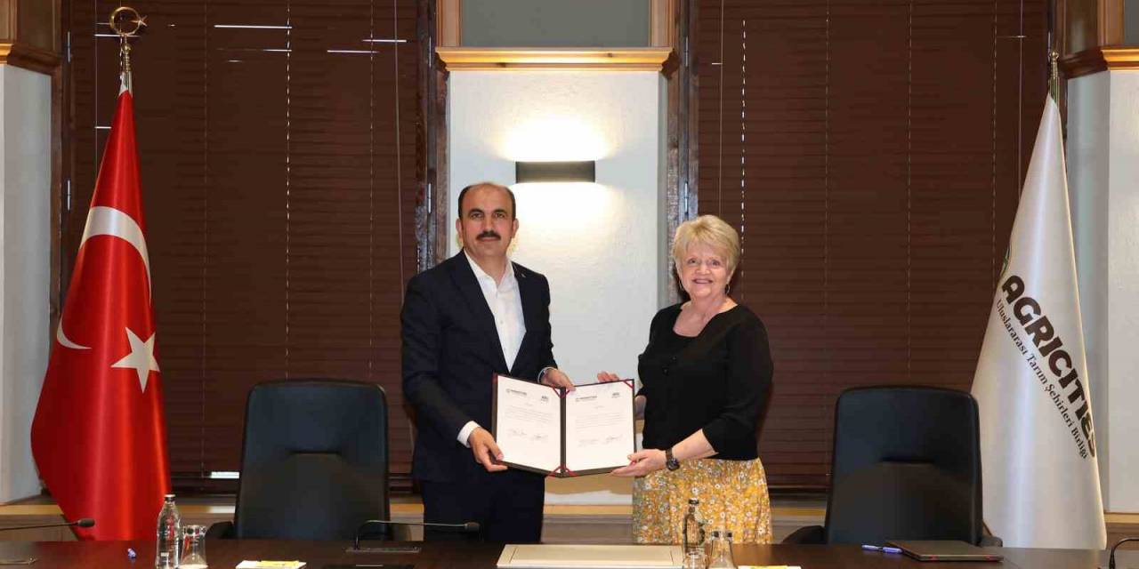 Uluslararası Tarım Şehirleri Birliği Ve Arkansas Teknik Üniversitesi Arasında İyi Niyet Protokolü İmzalandı