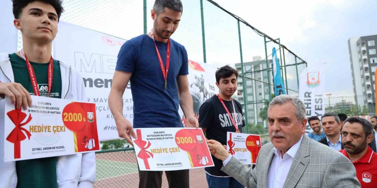 Şanlıurfa’da Dereceye Giren Sporculara Ödül